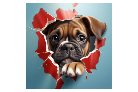 Christmas Boxer Broken Wall 1: Illustrations Review