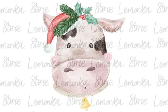 Christmas Cow PNG Sublimation Design Review