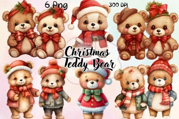 Christmas Teddy Bear Sublimation Clipart: A Seller’s Review