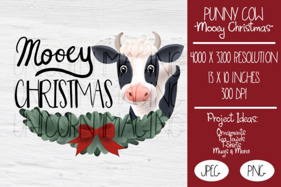 Cute Christmas Cow Mooey Christmas: A Designer’s Review