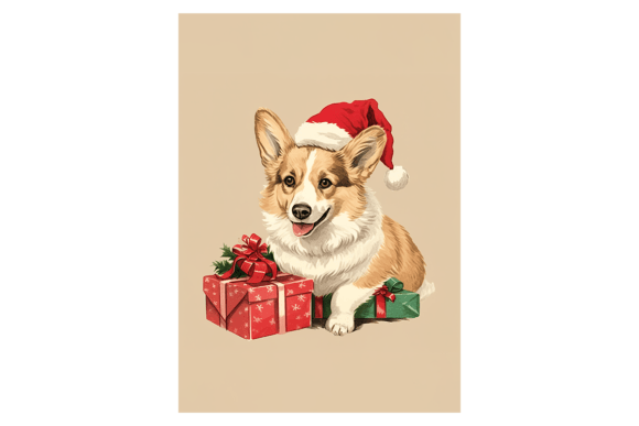 Cute Corgi Christmas Card: A Designer’s Embroidery Review