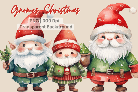 Cute Gnome Christmas Clipart: Illustrations Review