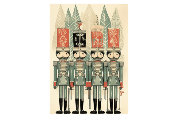 Nutcracker Christmas Card: Illustrations Review