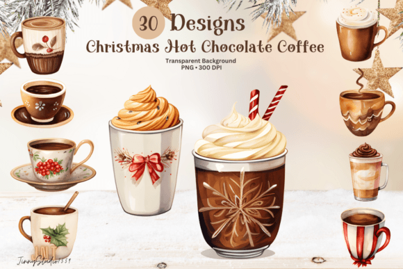 Review: Christmas Hot Chocolate Illustrations