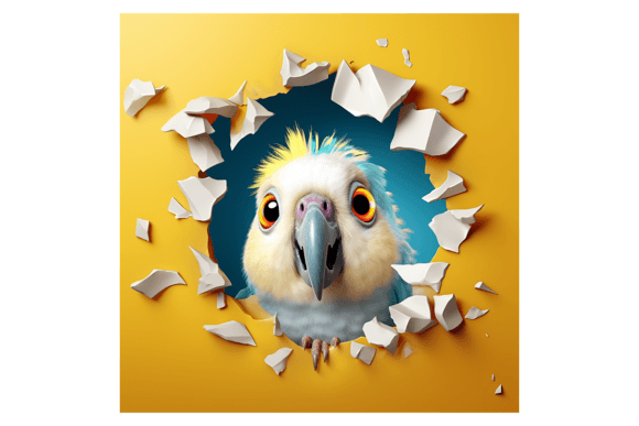 Reviewing Christmas Cockatiel Broken Wall 1 for Real Stitching