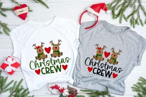 Reviewing Christmas Crew SVG, Reindeer SVG Illustrations