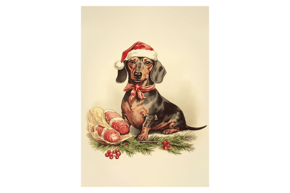 Sausage Dog Christmas Card 2: Illustrations Review