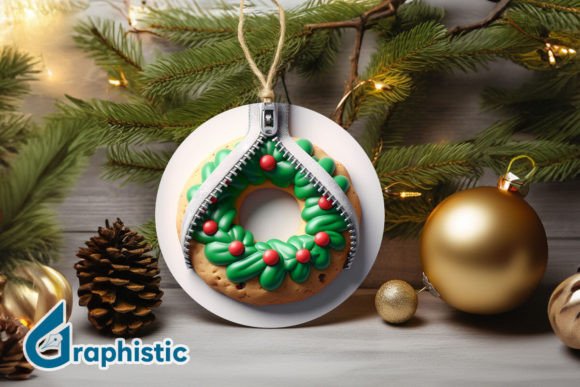 Unzipped 3D Christmas Ornament PNG 09 Review