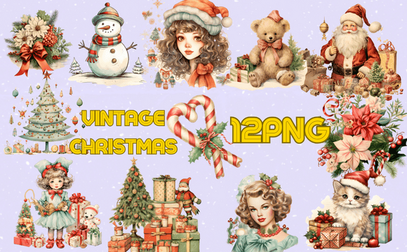 Vintage Christmas Sublimation Bundle: A Designer’s Review